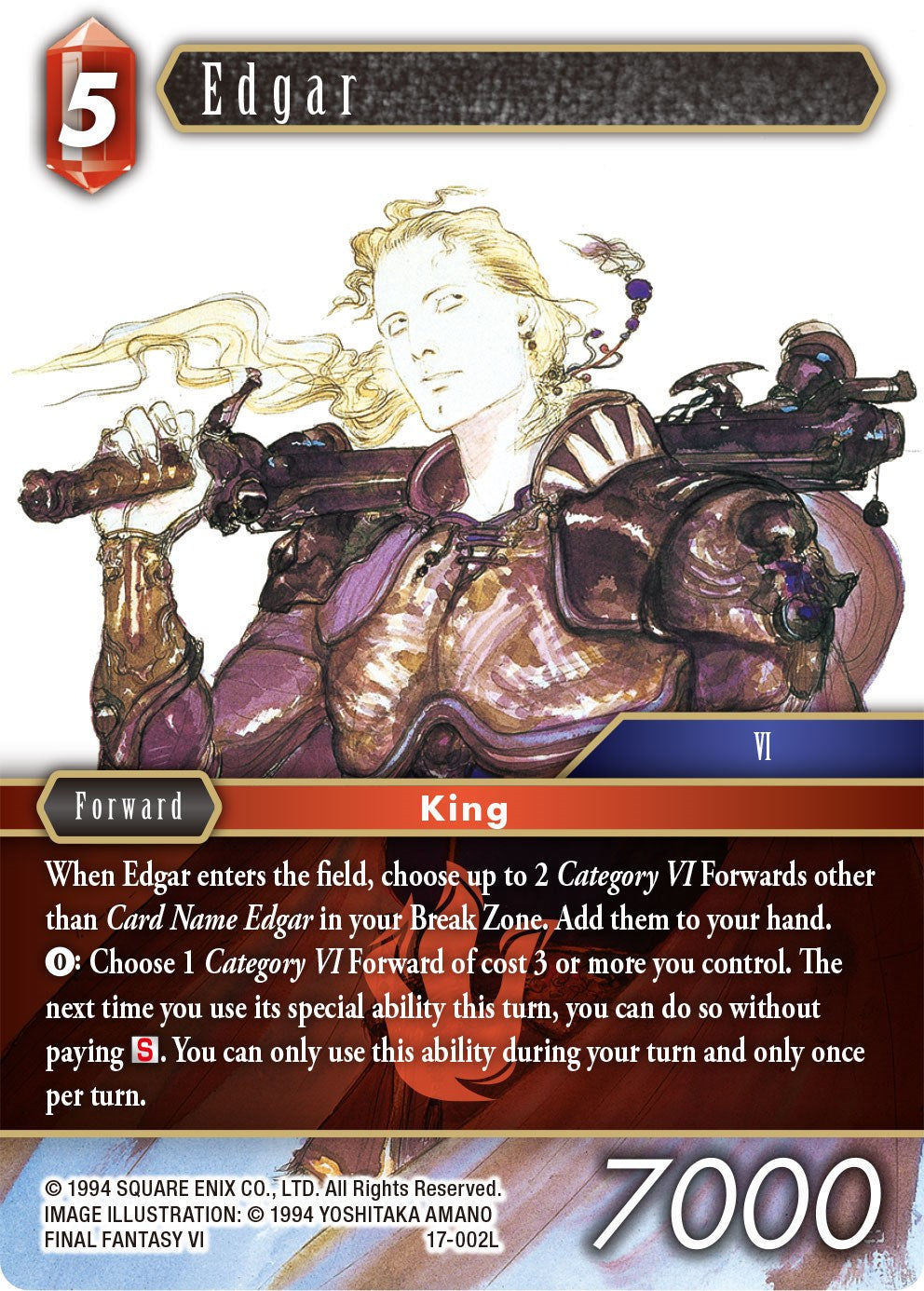 Edgar [Rebellion's Call] | Boutique FDB TCG