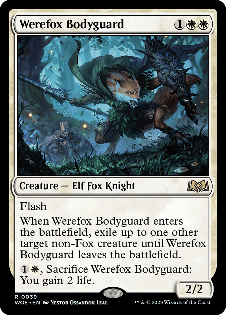 Werefox Bodyguard [Wilds of Eldraine] | Boutique FDB TCG