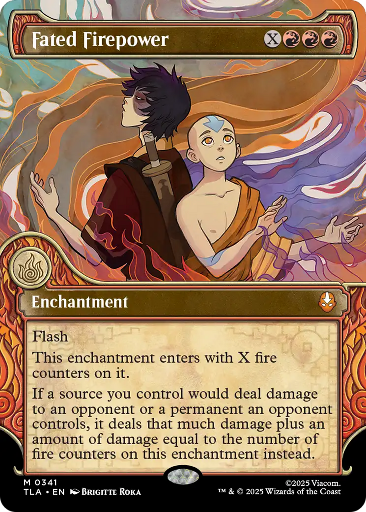 Fated Firepower (Showcase) [Avatar: The Last Airbender] | Boutique FDB TCG