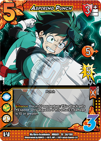 Aspiring Punch [Series 1 Unlimited] | Boutique FDB TCG