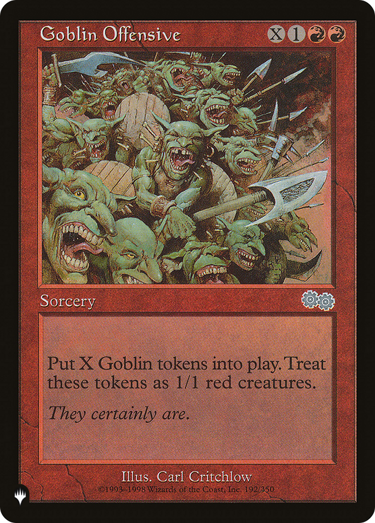 Goblin Offensive [The List Reprints] | Boutique FDB TCG