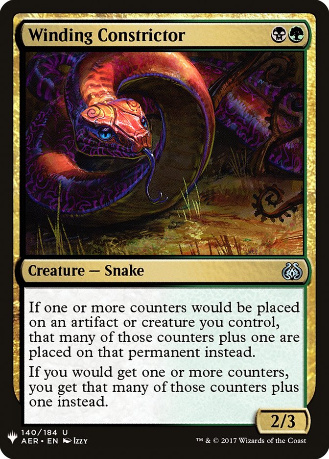 Winding Constrictor [Mystery Booster] | Boutique FDB TCG
