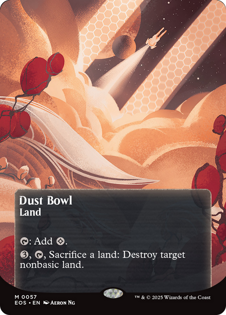 Dust Bowl (0057) (Borderless) [Edge of Eternities: Stellar Sights] | Boutique FDB TCG