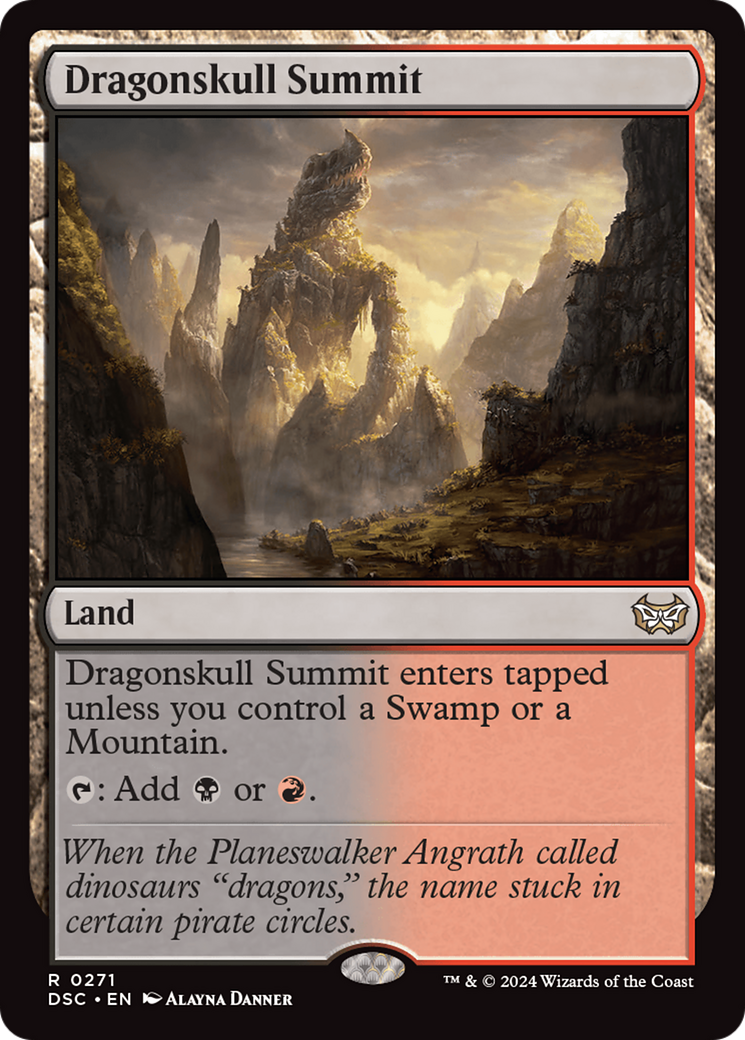 Dragonskull Summit [Duskmourn: House of Horror Commander] | Boutique FDB TCG