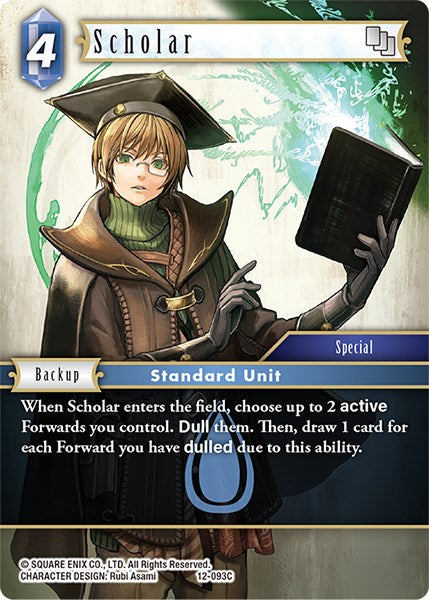 Scholar (Special) [Opus XII] | Boutique FDB TCG