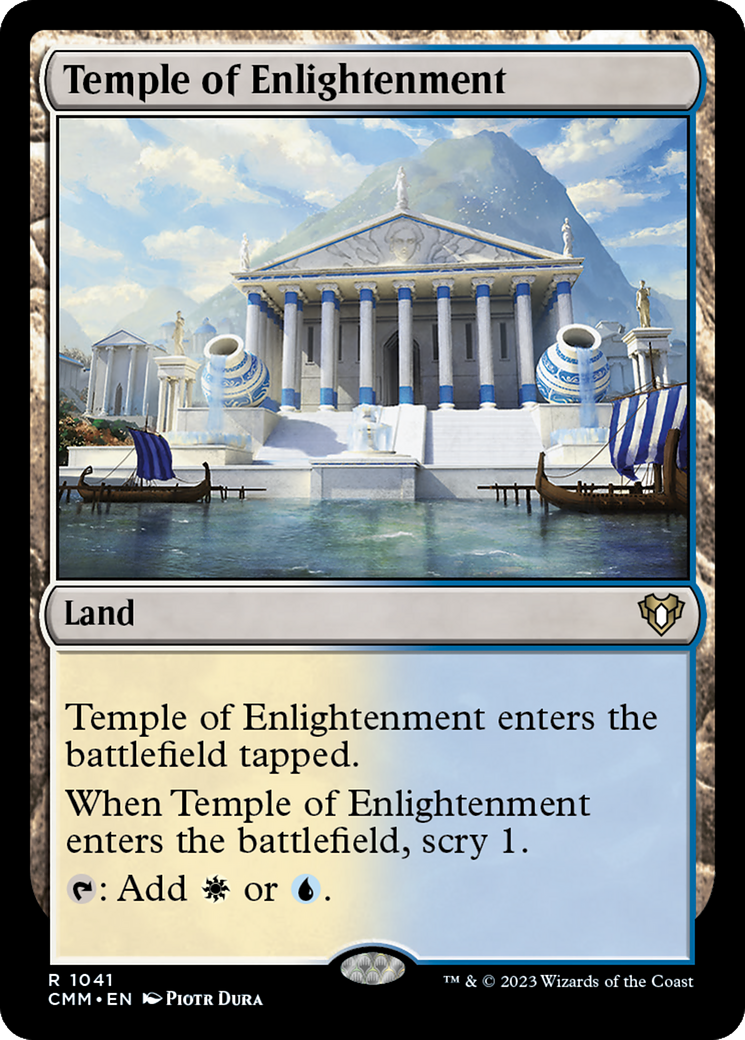 Temple of Enlightenment [Commander Masters] | Boutique FDB TCG