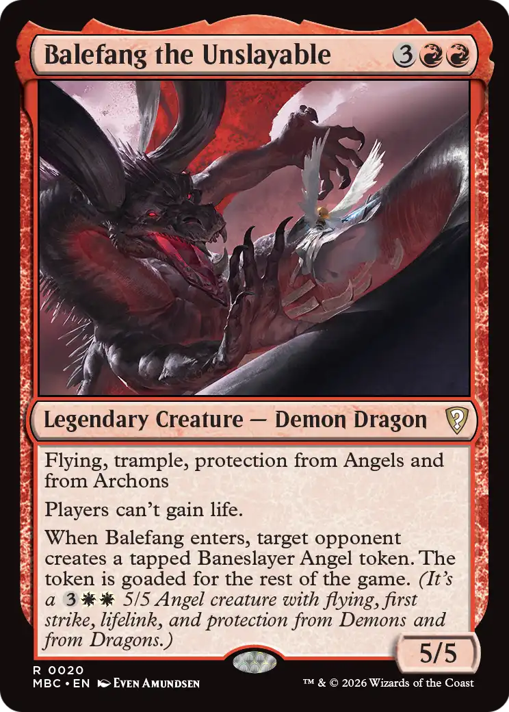 Balefang the Unslayable [Mystery Booster: Commander Edition] | Boutique FDB TCG