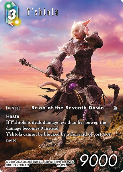 Y'shtola (Full Art Reprint) [Rebellion's Call] | Boutique FDB TCG