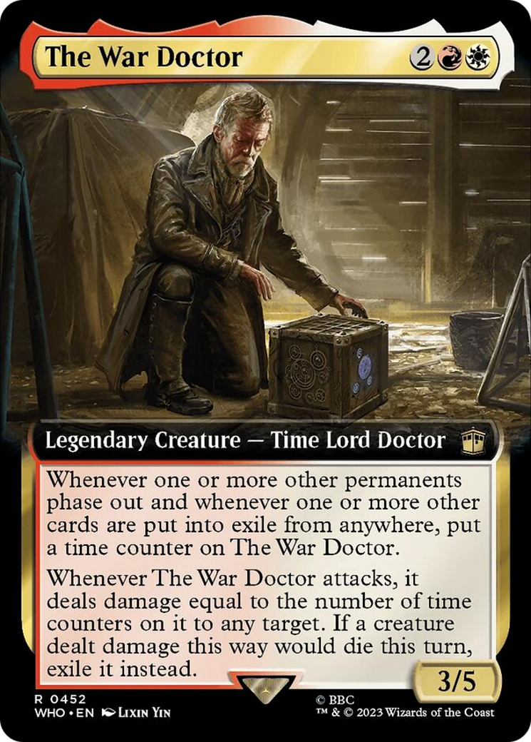 The War Doctor (Extended Art) [Doctor Who] | Boutique FDB TCG