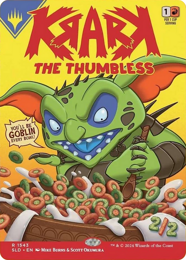 Krark, the Thumbless (Rainbow Foil) [Secret Lair Drop Series] | Boutique FDB TCG