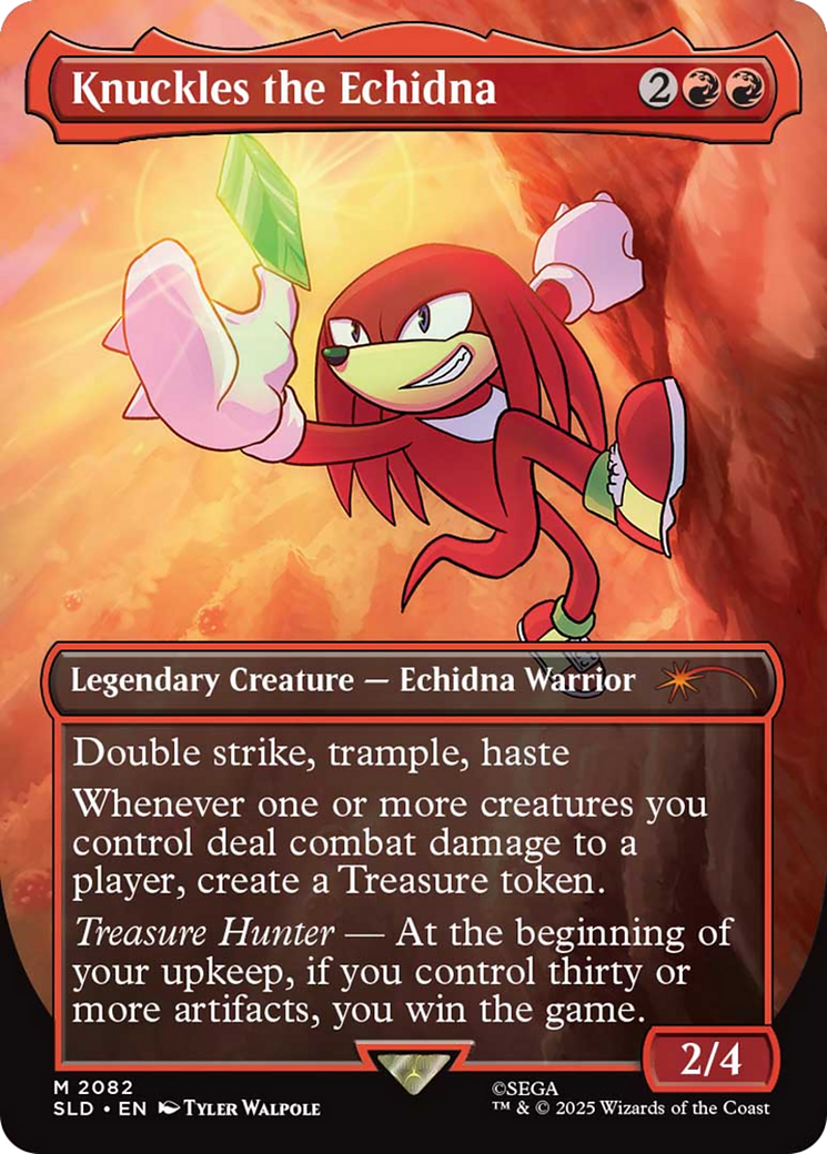 Knuckles the Echidna [Secret Lair Drop Series] | Boutique FDB TCG