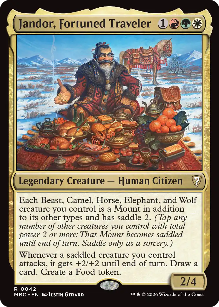 Jandor, Fortuned Traveler [Mystery Booster: Commander Edition] | Boutique FDB TCG