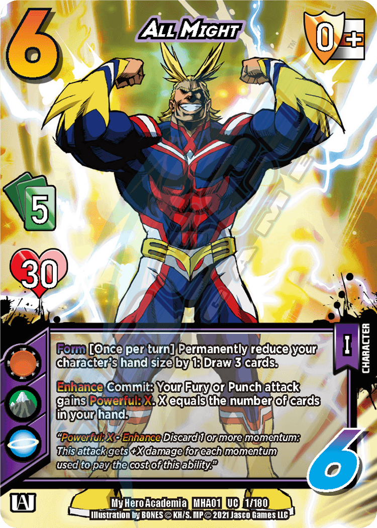 All Might [Series 1 Unlimited] | Boutique FDB TCG