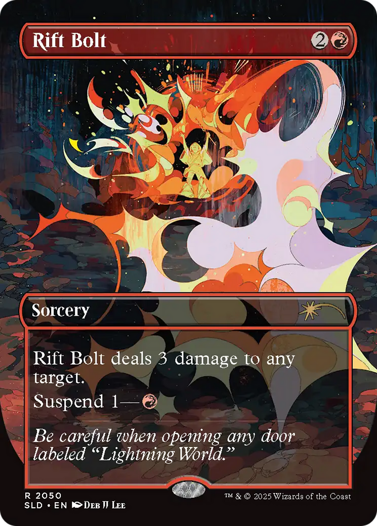 Rift Bolt (2050) (Rainbow Foil) [Secret Lair Drop Series] | Boutique FDB TCG