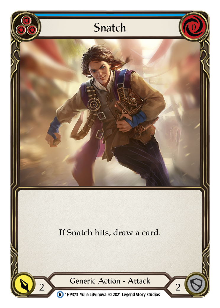 Snatch (Blue) [1HP373] (History Pack 1) | Boutique FDB TCG