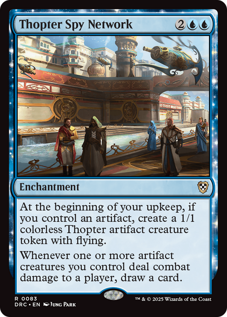 Thopter Spy Network [Aetherdrift Commander] | Boutique FDB TCG