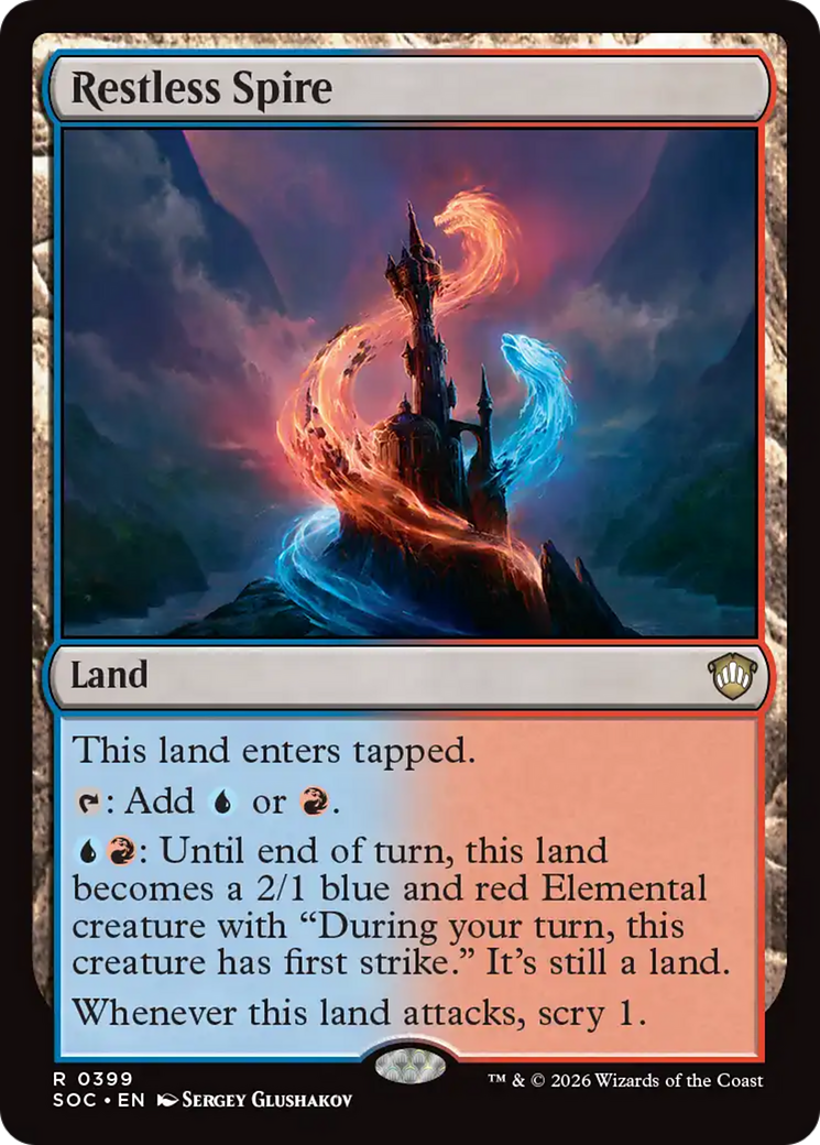 Restless Spire [Secrets of Strixhaven Commander] | Boutique FDB TCG