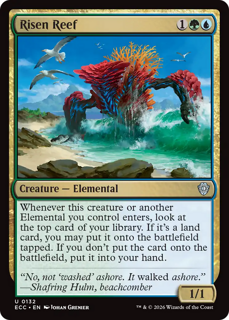 Risen Reef [Lorwyn Eclipsed Commander] | Boutique FDB TCG