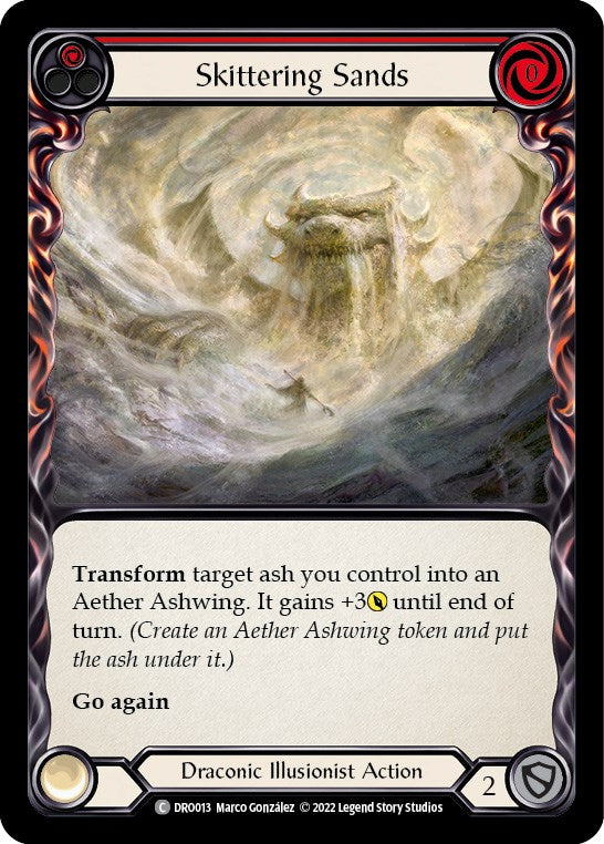 Skittering Sands [DRO013] (Uprising Dromai Blitz Deck) | Boutique FDB TCG