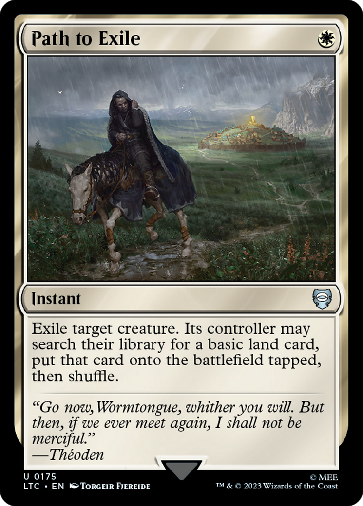 Path to Exile [The Lord of the Rings: Tales of Middle-Earth Commander] | Boutique FDB TCG