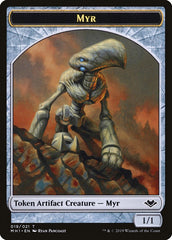 Goblin (010) // Myr (019) Double-Sided Token [Modern Horizons Tokens] | Boutique FDB TCG