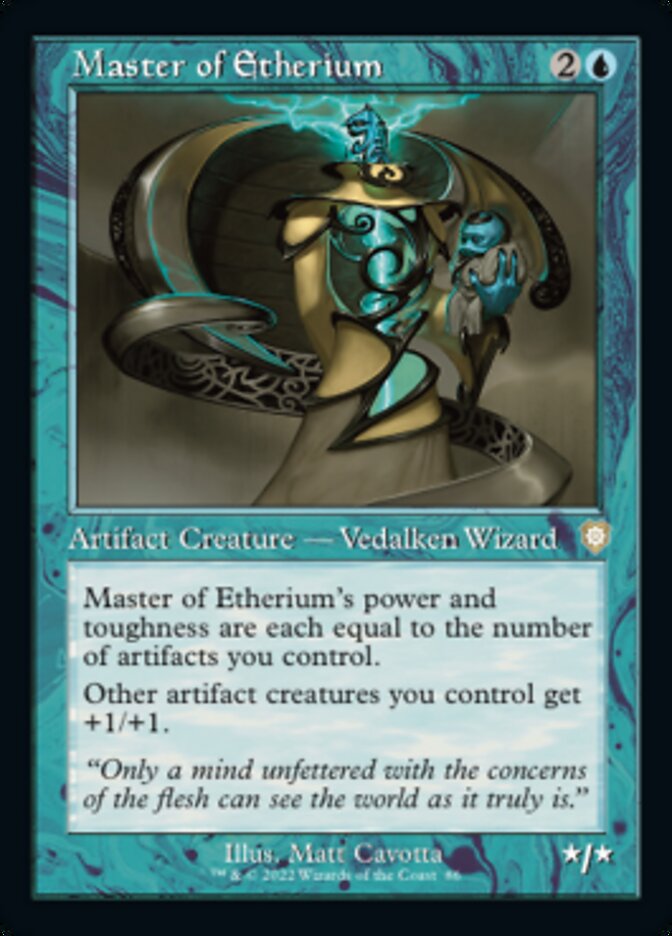 Master of Etherium (Retro) [The Brothers' War Commander] | Boutique FDB TCG