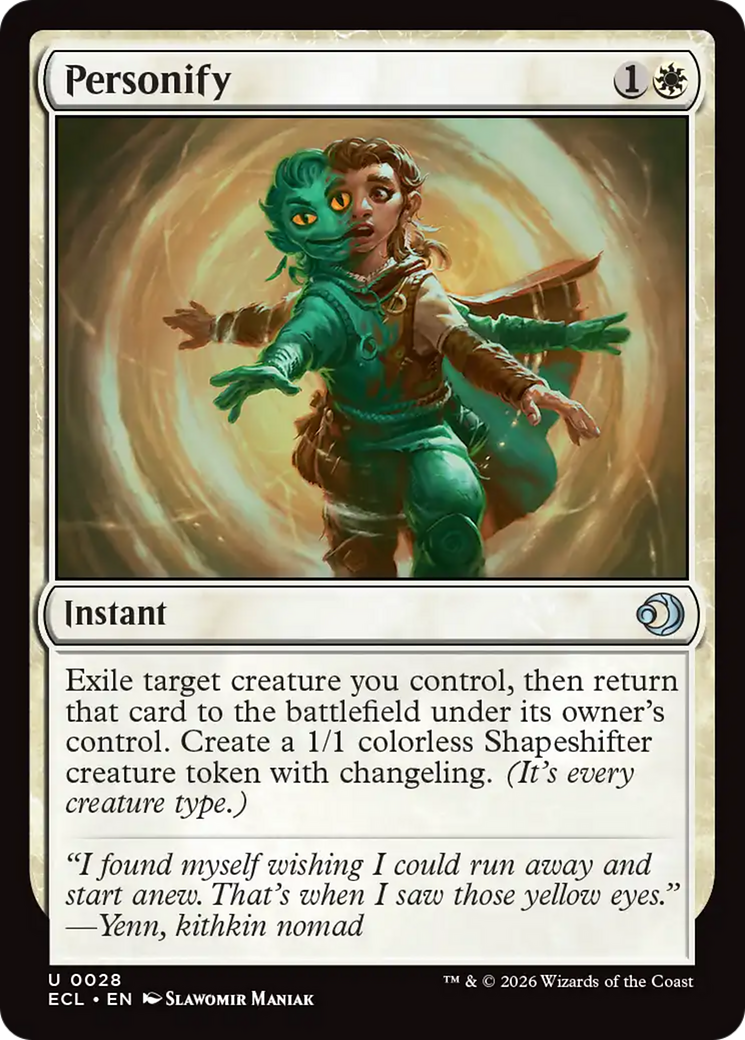 Personify [Lorwyn Eclipsed] | Boutique FDB TCG