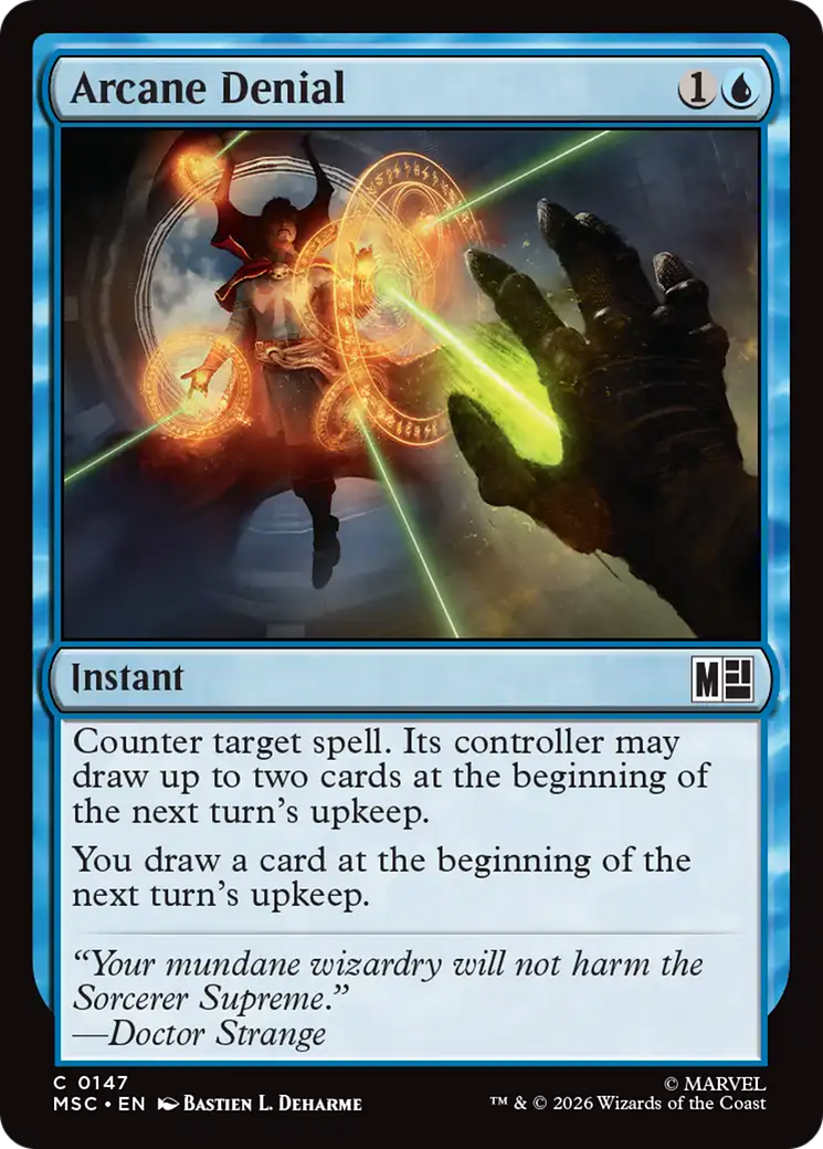 Arcane Denial [Marvel Super Heroes Commander] | Boutique FDB TCG