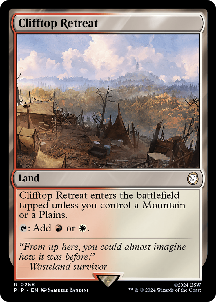 Clifftop Retreat [Fallout] | Boutique FDB TCG