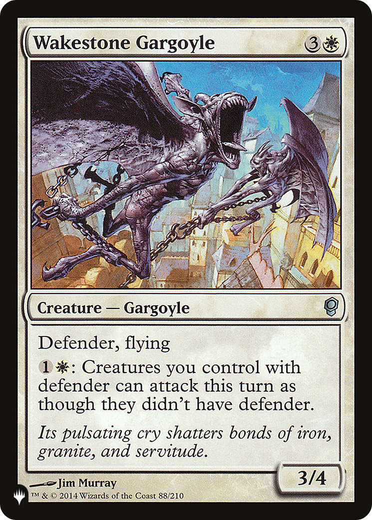 Wakestone Gargoyle [The List Reprints] | Boutique FDB TCG