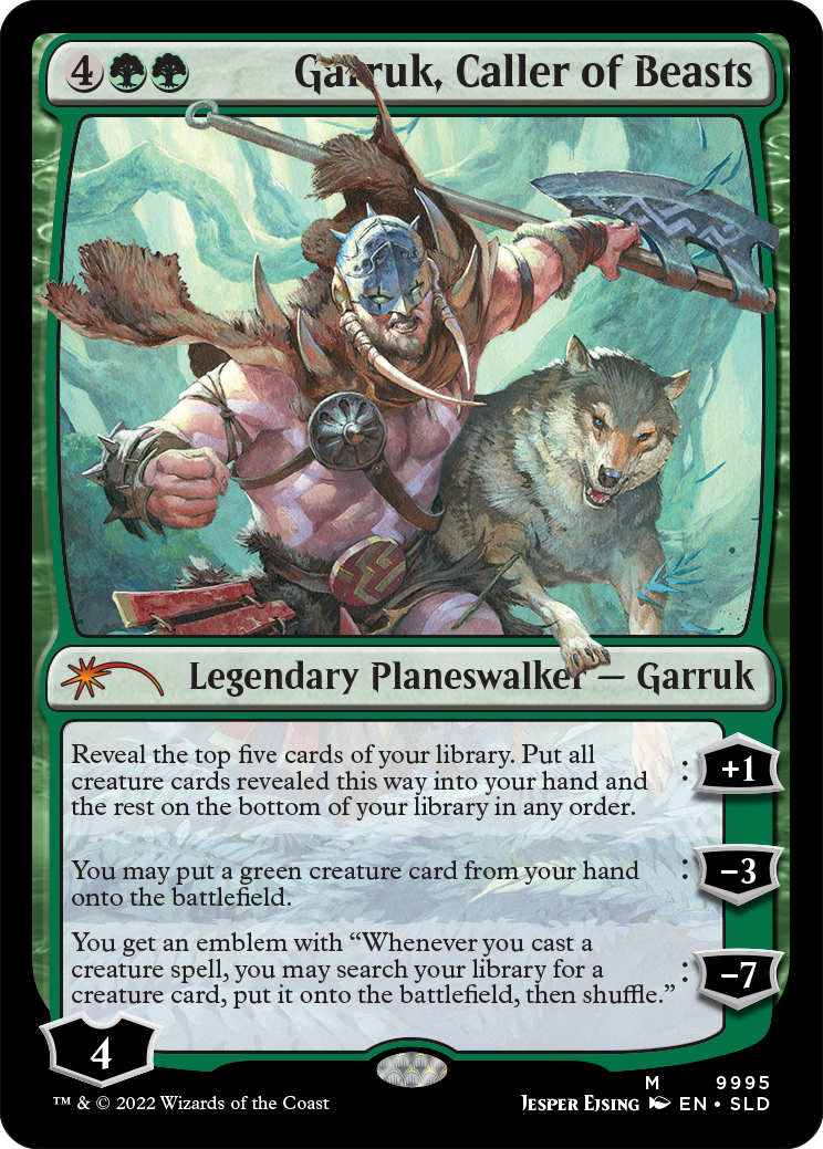 Garruk, Caller of Beasts [Secret Lair Drop Series] | Boutique FDB TCG