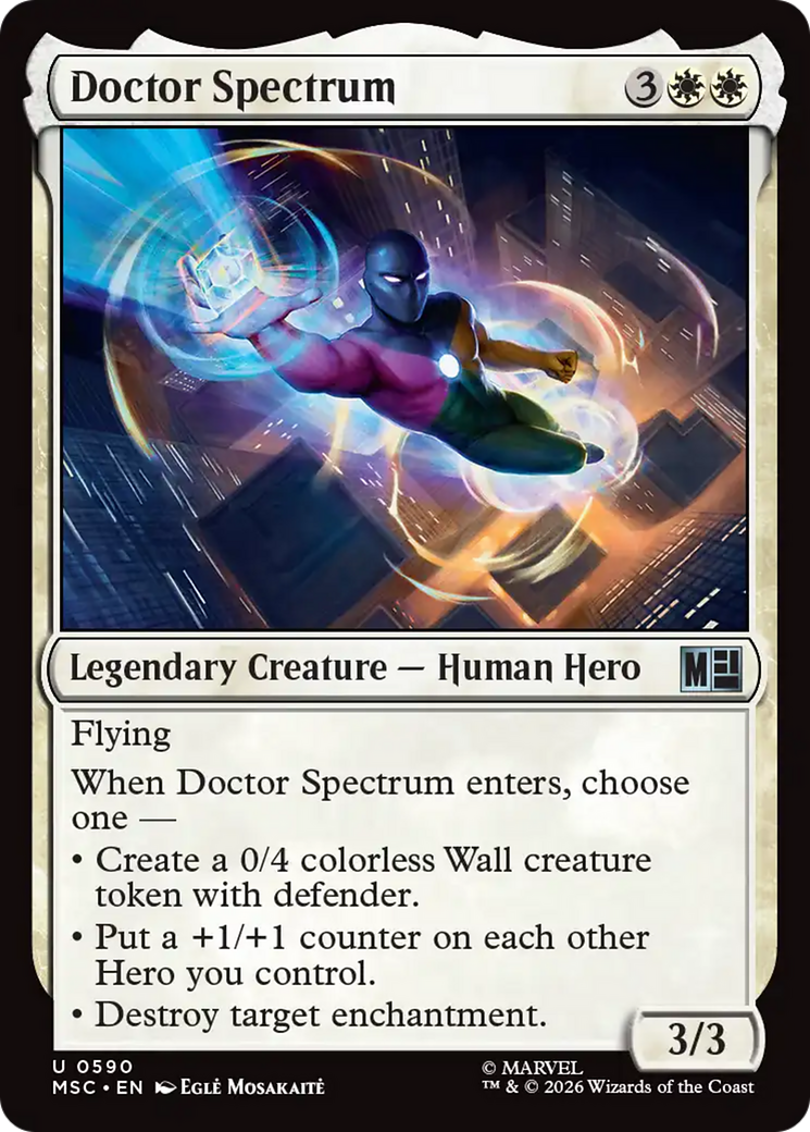 Doctor Spectrum [Marvel Super Heroes Commander] | Boutique FDB TCG