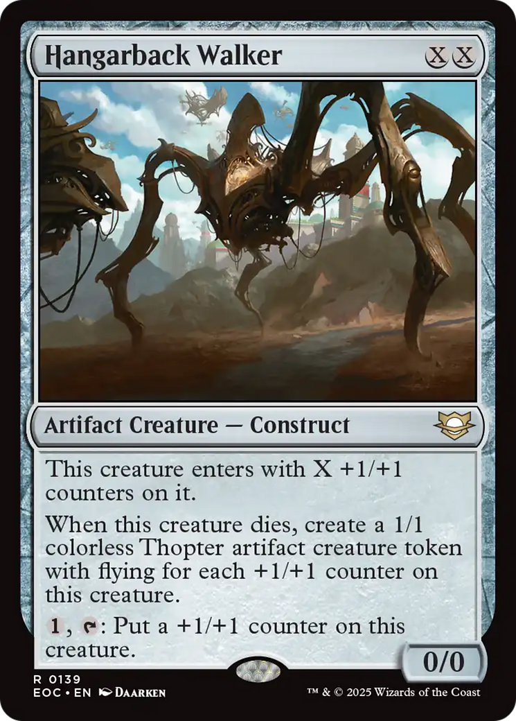 Hangarback Walker [Edge of Eternities Commander] | Boutique FDB TCG