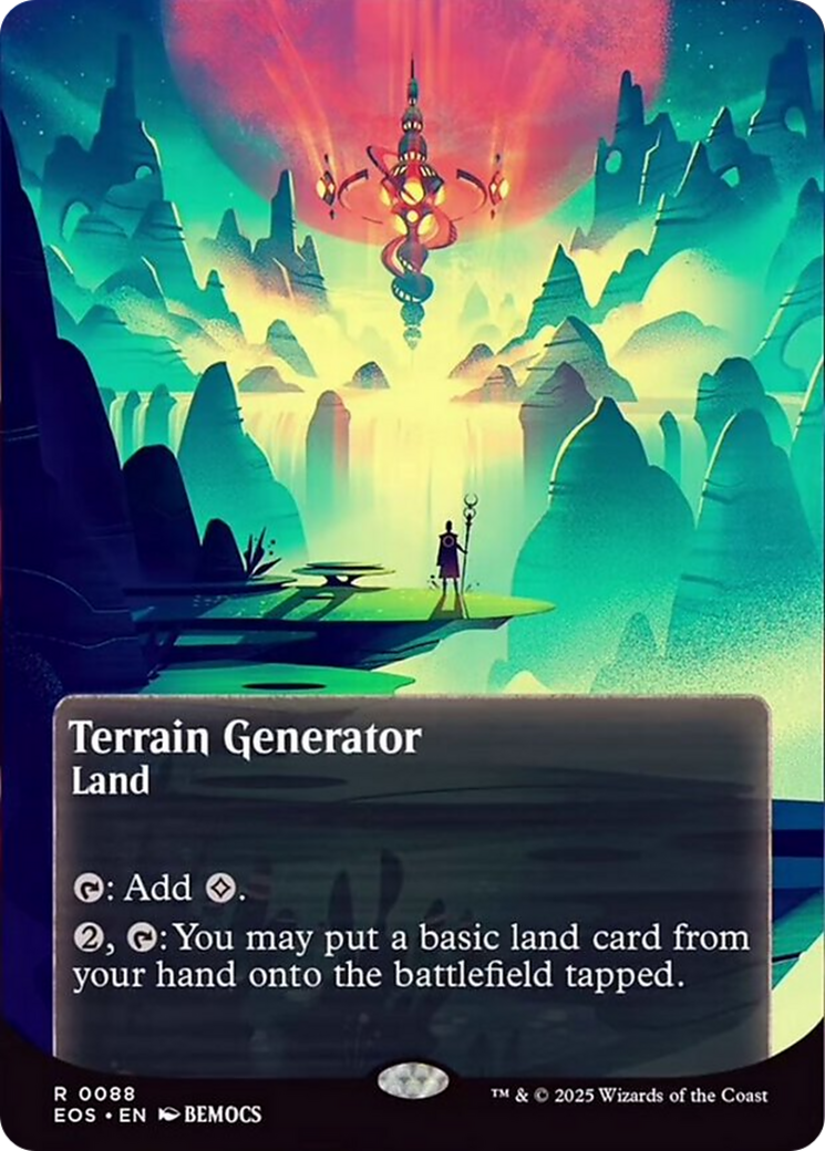 Terrain Generator (0088) (Borderless) [Edge of Eternities: Stellar Sights] | Boutique FDB TCG