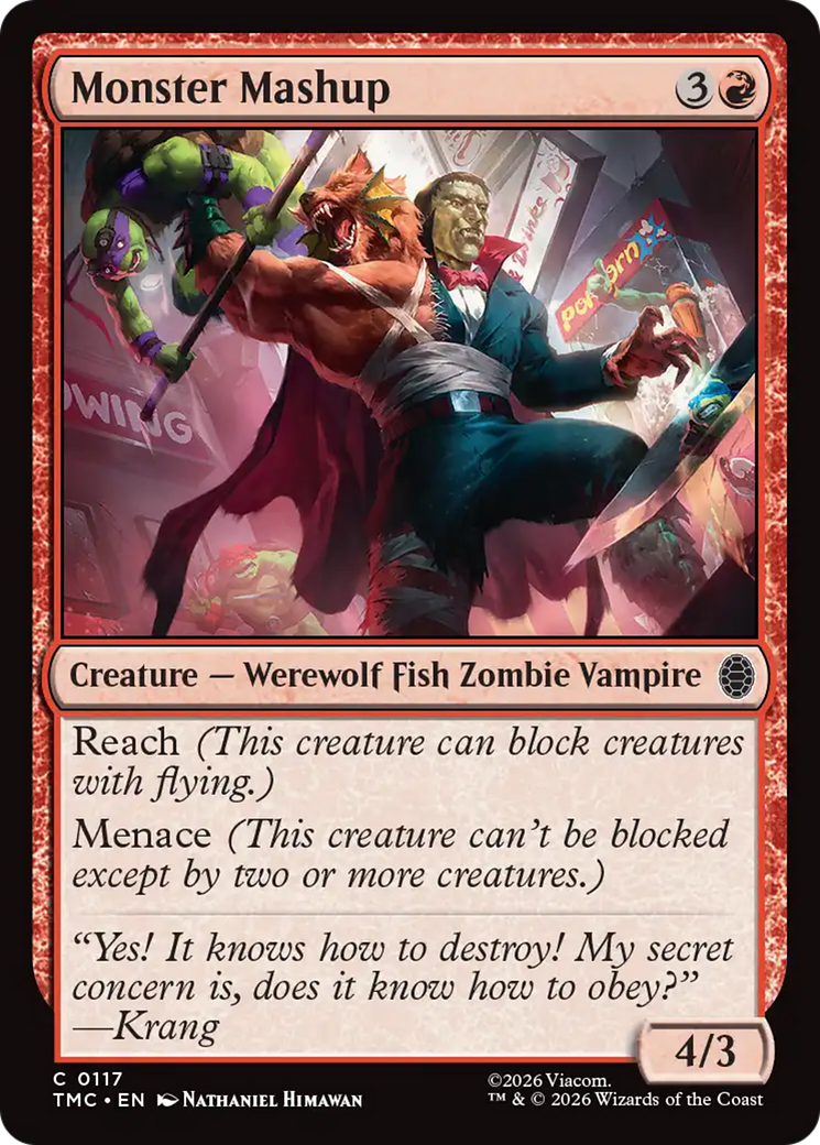 Monster Mashup [Teenage Mutant Ninja Turtles Commander] | Boutique FDB TCG