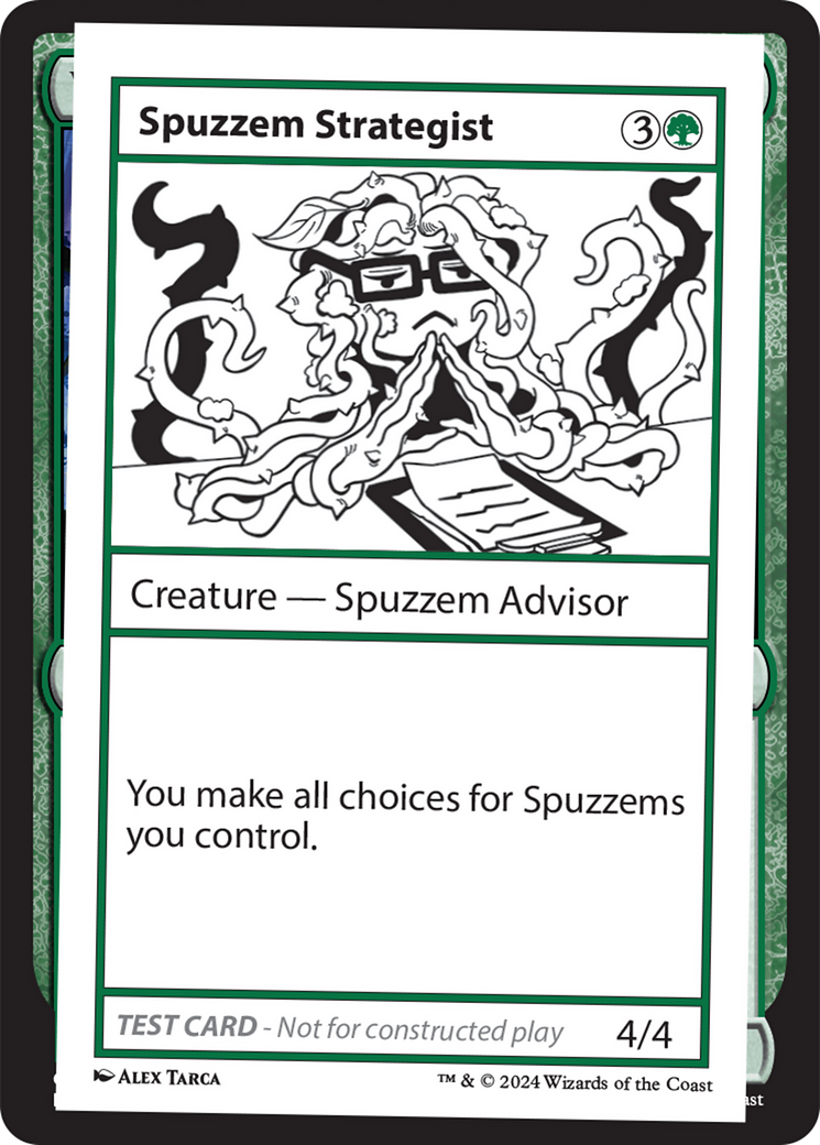 Spuzzem Strategist [Mystery Booster 2 Playtest Cards] | Boutique FDB TCG