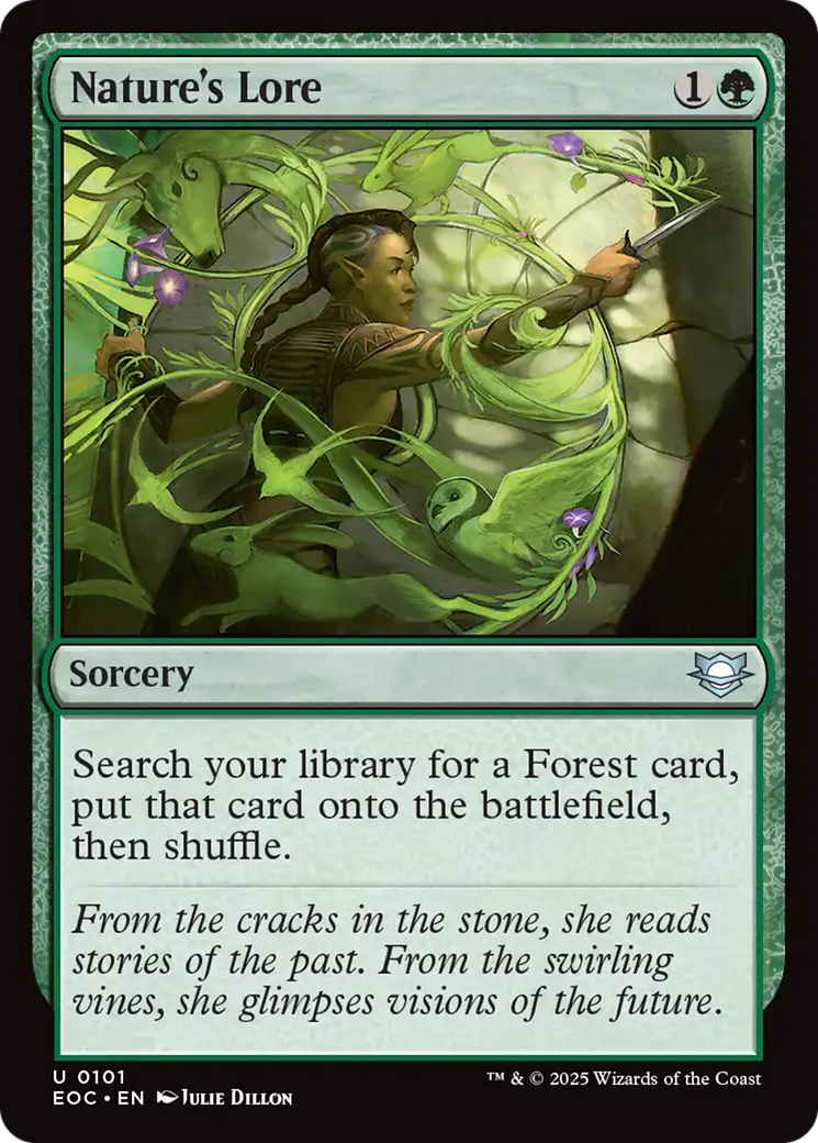 Nature's Lore [Edge of Eternities Commander] | Boutique FDB TCG