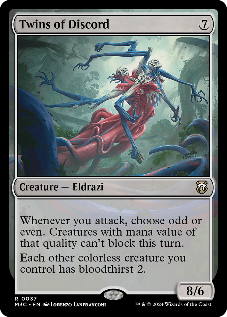 Twins of Discord (Ripple Foil) [Modern Horizons 3 Commander] | Boutique FDB TCG