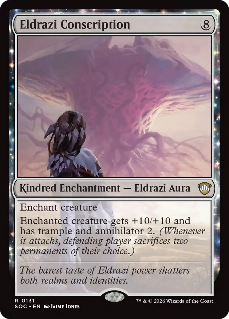 Eldrazi Conscription [Secrets of Strixhaven Commander] | Boutique FDB TCG