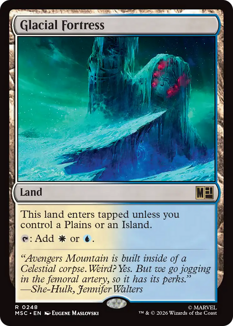 Glacial Fortress [Marvel Super Heroes Commander] | Boutique FDB TCG