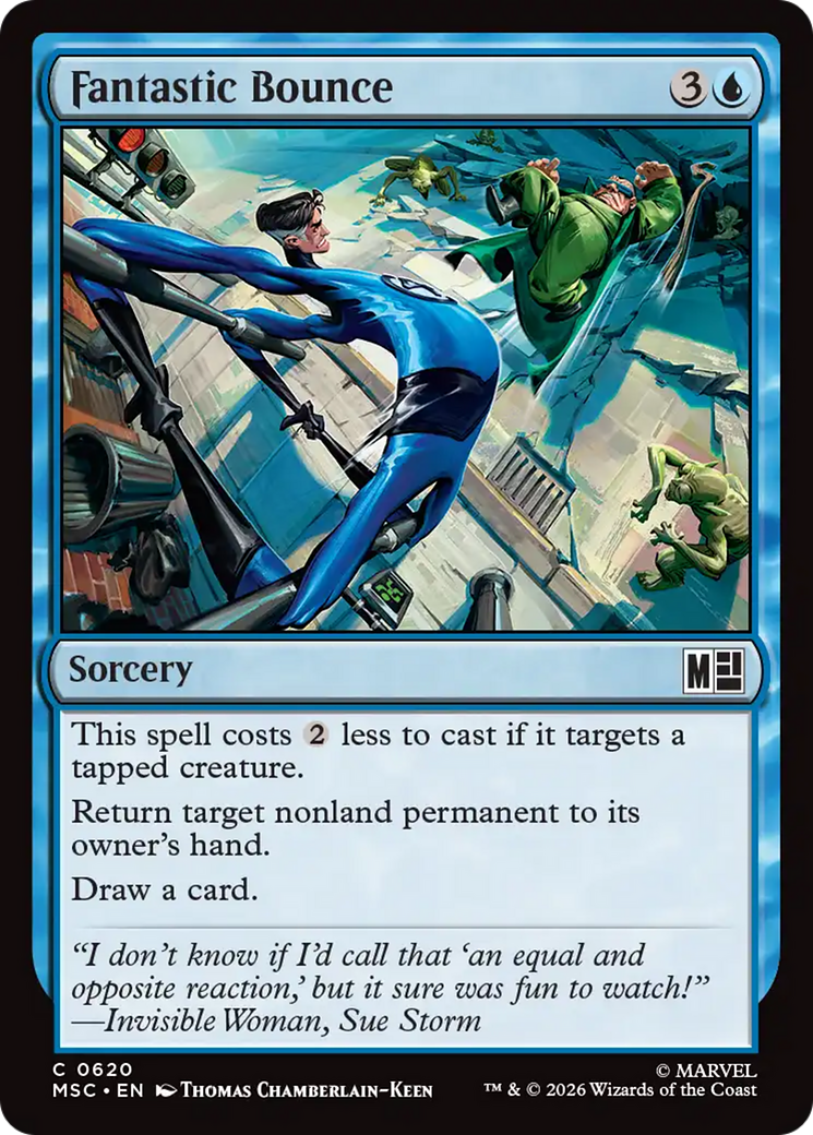 Fantastic Bounce [Marvel Super Heroes Commander] | Boutique FDB TCG