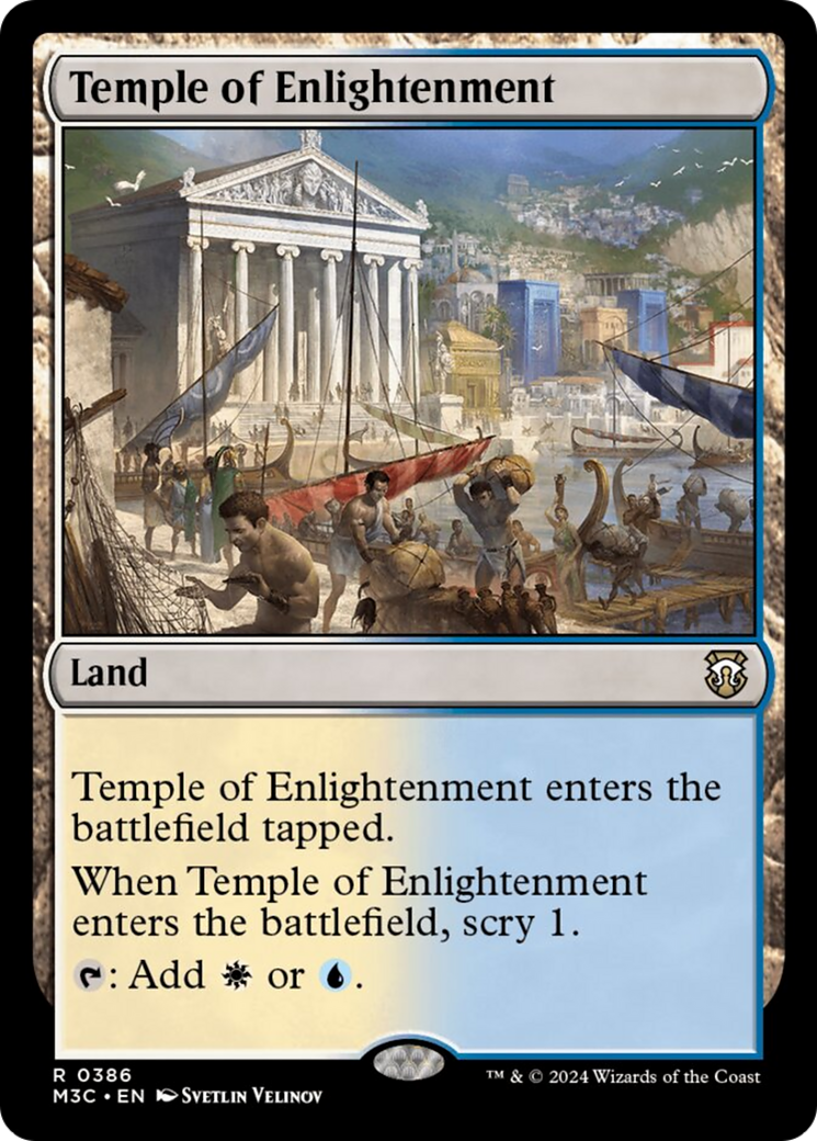 Temple of Enlightenment [Modern Horizons 3 Commander] | Boutique FDB TCG