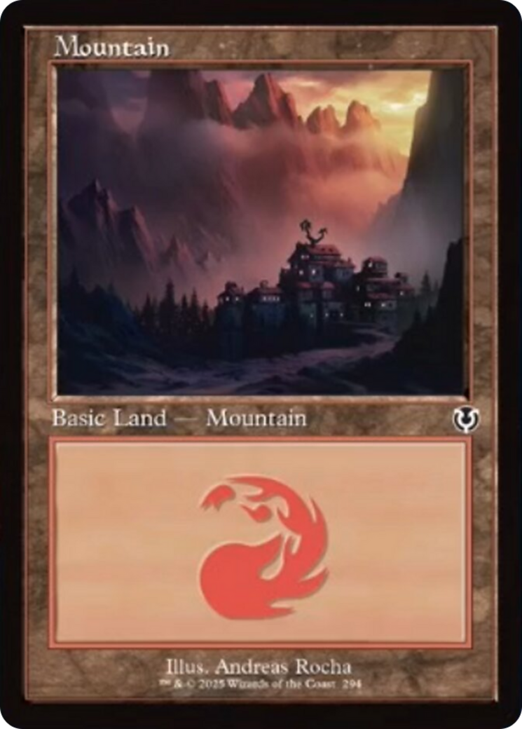Mountain (294) (Retro Frame) [Innistrad Remastered] | Boutique FDB TCG