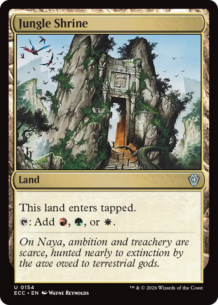 Jungle Shrine [Lorwyn Eclipsed Commander] | Boutique FDB TCG