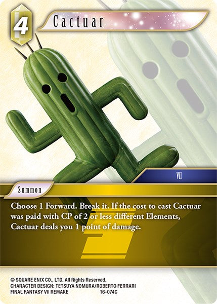 Cactuar [Emissaries of Light] | Boutique FDB TCG