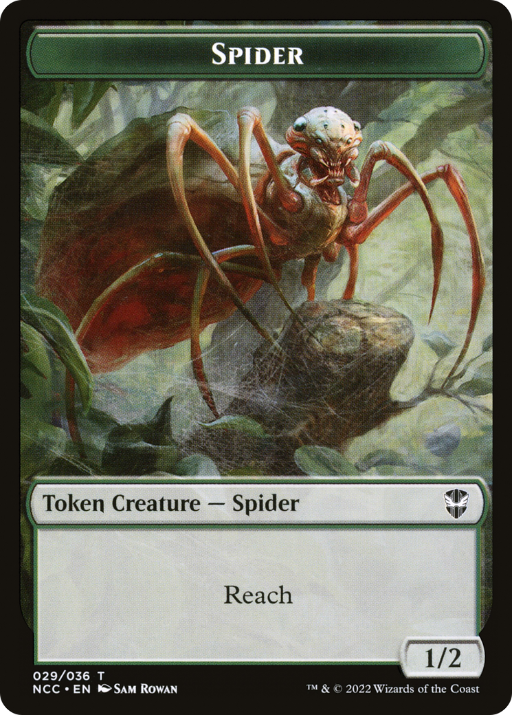 Treasure // Spider Double-Sided Token [The List] | Boutique FDB TCG