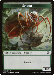 Treasure // Spider Double-Sided Token [The List] | Boutique FDB TCG