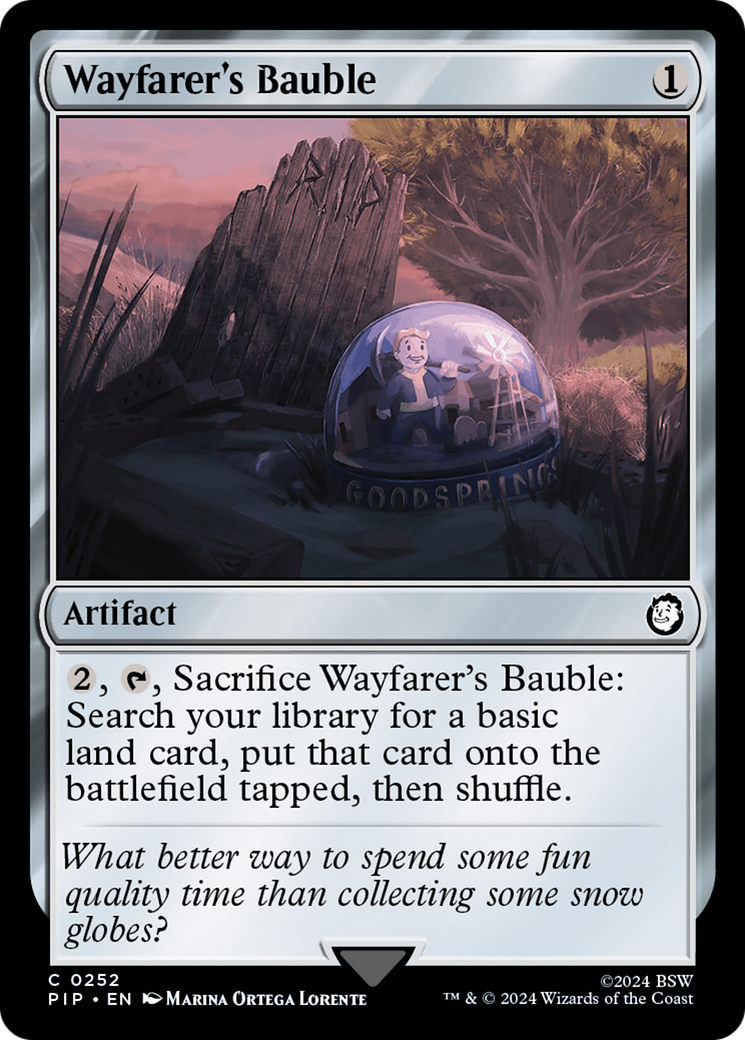 Wayfarer's Bauble [Fallout] | Boutique FDB TCG