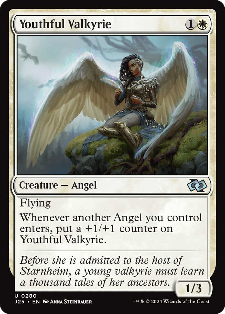 Youthful Valkyrie [Foundations Jumpstart] | Boutique FDB TCG