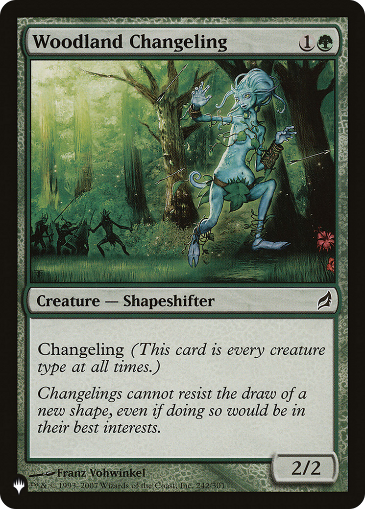 Woodland Changeling [The List Reprints] | Boutique FDB TCG